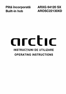 Handleiding Arctic AROSC 22130 XD Kookplaat