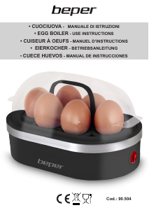Manual Beper 90.504 Egg Cooker