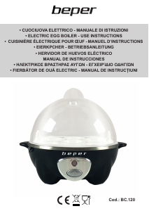 Manual Beper BC.120 Egg Cooker