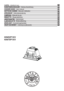 Instrukcja Bertazzoni KIN52P1XV Okap kuchenny