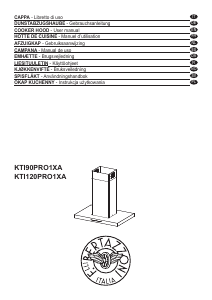 Instrukcja Bertazzoni KTI90P1AXT Okap kuchenny