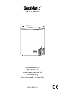 Manual BestMatic CFR-128226.1 Freezer