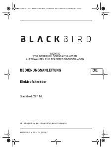 Bedienungsanleitung Blackbird C7F NL Elektrofahrrad