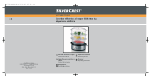 Manuale SilverCrest SDG 800 A1 Vaporiera