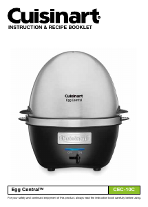 Handleiding Cuisinart CEC-10C Eierkoker