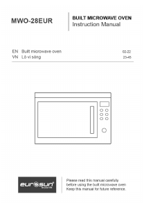 Hướng dẫn sử dụng Eurosun MWO-28EUR Lò vi sóng