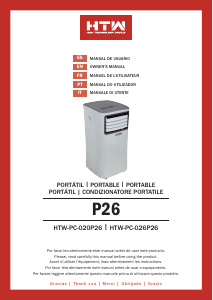 Mode d’emploi HTW HTW-PC-026P26 Climatiseur