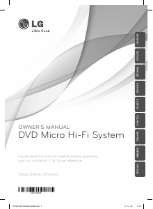 Manual LG TB106 Home Theater System