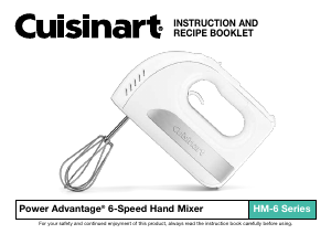 Handleiding Cuisinart HM-6P1 Handmixer