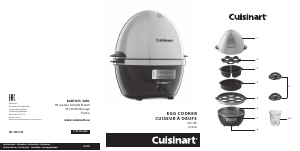 Instrukcja Cuisinart CEC10E Jajowar