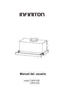 Manual Infiniton CMPE-63X Cooker Hood