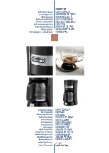 Bruksanvisning DeLonghi ICM 15210 Kaffebryggare