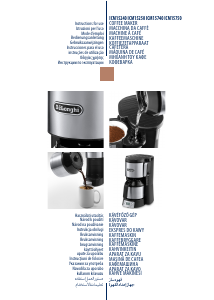 Bedienungsanleitung DeLonghi ICM 15240 Kaffeemaschine