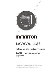 Manual Infiniton DIW-G60N Dishwasher