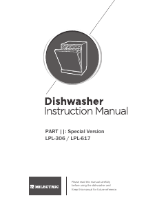 Manual Infiniton LPL-617 Máquina de lavar louça