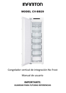 Manual Infiniton CV-BB29 Congelador