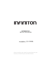 Manual de uso Infiniton CV-17H76 Congelador