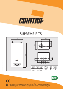 Manual de uso Cointra Supreme E TS Caldera de gas
