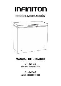 Manual Infiniton CH-MF40 Congelador