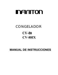 Manual Infiniton CV-88IX Congelador