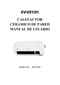 Manual Infiniton HCW-5207 Aquecedor