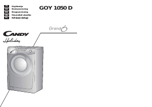 Brugsanvisning Candy GrandO GOY 1050 D Vaskemaskine