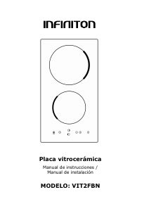 Manual de uso Infiniton VIT2FBN Placa