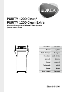 Handleiding Brita Purity 1200 Clean Waterzuiveraar