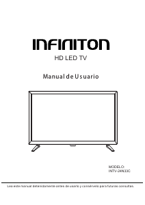 Manual Infiniton INTV-24N33C Televisor LED