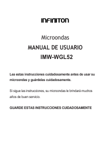 Manual Infiniton IMW-WGL52 Micro-onda