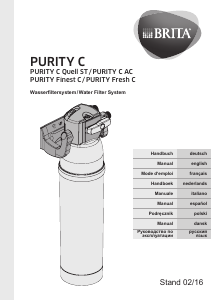 Instrukcja Brita Purity Fresh C Oczyszczacz wody