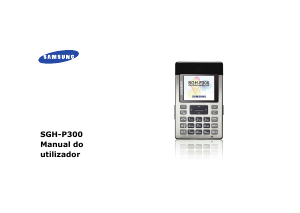 Manual Samsung SGH-P300 Telefone celular