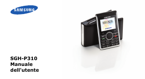 Manuale Samsung SGH-P310 Telefono cellulare
