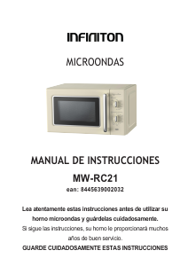 Manual Infiniton MW-RC21 Micro-onda