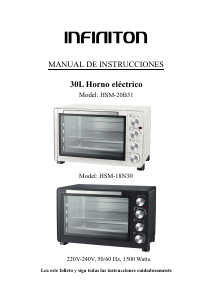 Manual Infiniton HSM-18N30 Oven