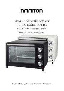 Manual Infiniton HSM-12N18 Oven
