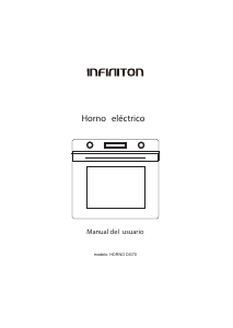 Manual Infiniton DG70 Oven