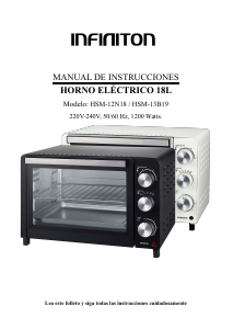 Manual Infiniton HSM-13B19 Oven