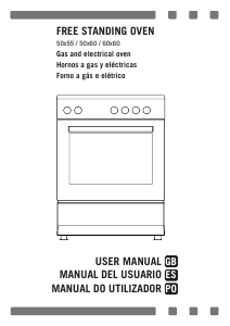 Manual de uso Infiniton CGS-51W Cocina