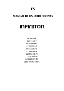 Mode d’emploi Infiniton CC6263IXHE Cuisinière