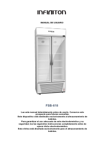 Bedienungsanleitung Infiniton FSB-618 Kühlschrank
