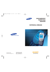 Instrukcja Samsung SGH-R210DA Telefon komórkowy
