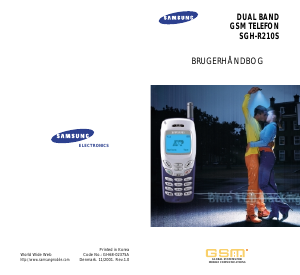 Brugsanvisning Samsung SGH-R210DA Mobiltelefon