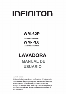 Manual de uso Infiniton WM-PL8 Lavadora
