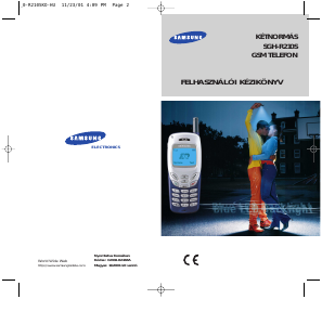 Használati útmutató Samsung SGH-R210EB Mobiltelefon