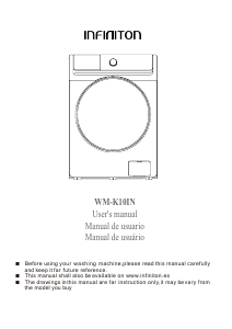 Manual Infiniton WM-K10IN Washing Machine