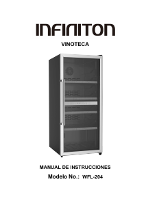 Handleiding Infiniton WFL-204 Wijnklimaatkast