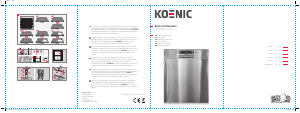 Handleiding Koenic KDW 6031-1 E BU Vaatwasser