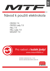 Manuál MTF Cross 7.0 Elektrokolo