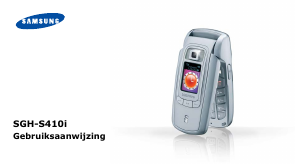 Handleiding Samsung SGH-S410 Mobiele telefoon